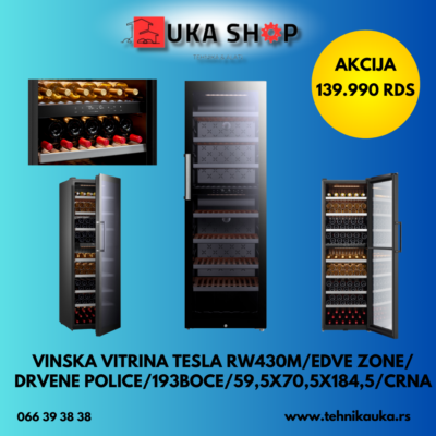 TESLA RW430M Vinska vitrina