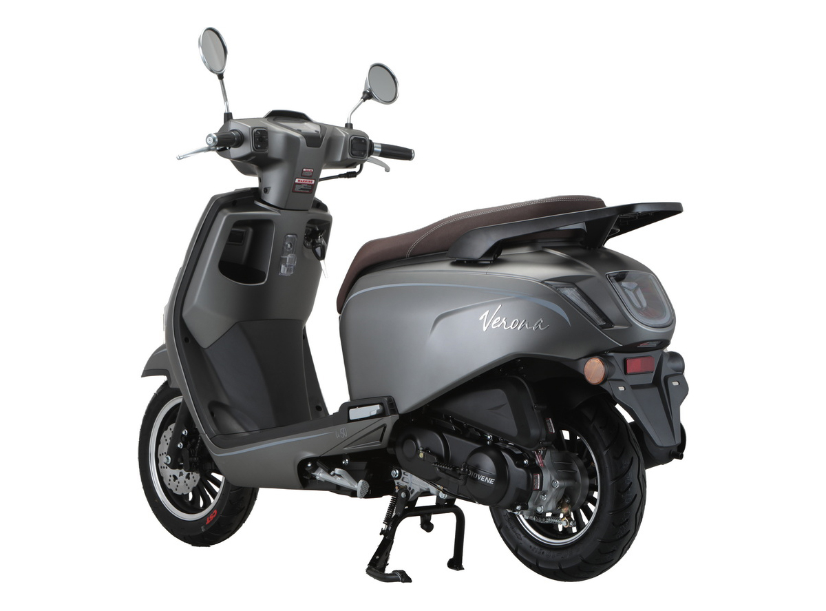 MOTOVENE VERONA LI BELA 50 CM3 2.5 KW,bela,siva,braon - Слика 6