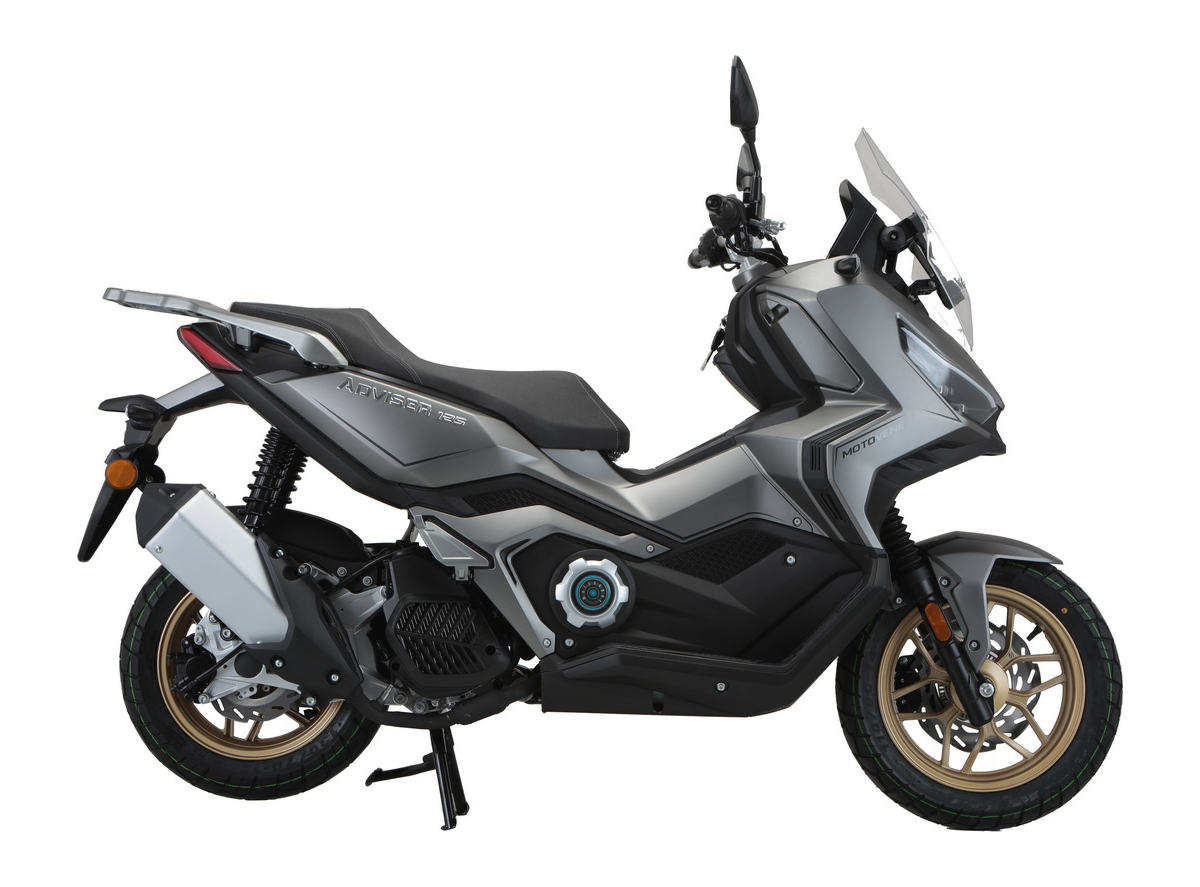 MOTOVENE NEW ADVISER CRNA 125 CM3 9,0 KW,crna,siva - Слика 4