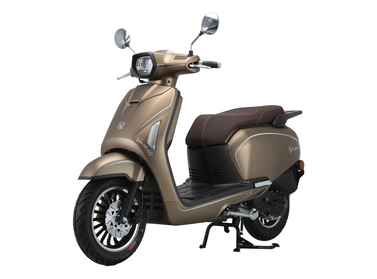 MOTOVENE VERONA LI BELA 50 CM3 2.5 KW,bela,siva,braon - Слика 4