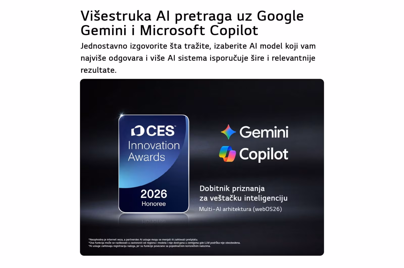 50-inčni LG NANO 4K UHD AI NU85 pametni TV 2026 - Слика 3